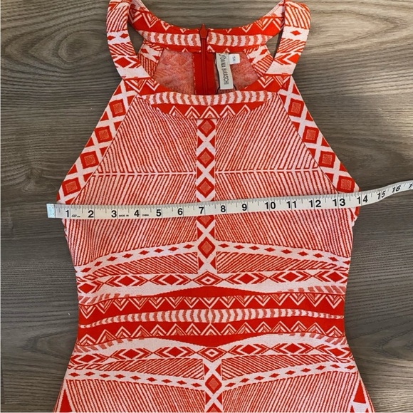 Yoana Baraschi red print, mini dress XS - Picture 4 of 5